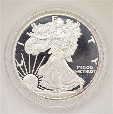 Lot 46 - United States Silver Eagles Group of...