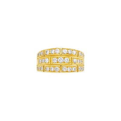 Lot 272 - Gold and Diamond 'Panthère' Ring, Cartier