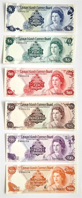 Lot 30 - Cayman Islands 1971 $1-$100 KM 5-11 Choice set...