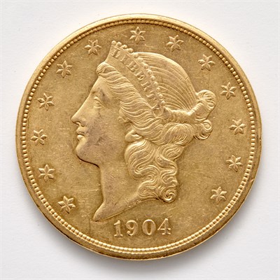 Lot 54 - United States 1904 $20 Liberty Attractive...