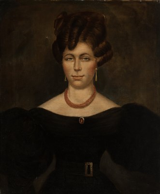 Lot 45 - Attributed to John Blunt Portrait of a Lady...