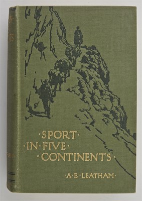 Lot 193 - LEATHAM, A. E. Sport in Five Continents....