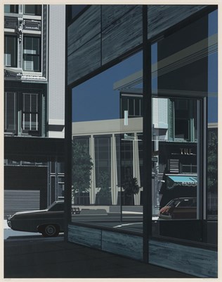 Lot 64 - Richard Estes (b. 1932) THE GINGER MAN Color...