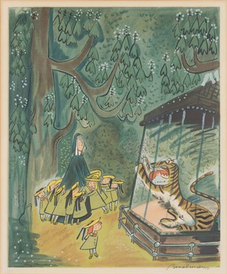 Lot 12 - Ludwig Bemelmans (1898-1962) TIGER IN THE CAGE...