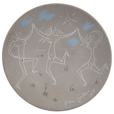 Lot 40 - Jean Cocteau (1889-1963) TROIS DANSEURS...