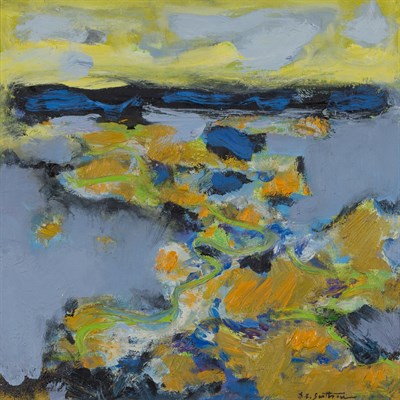 Lot 94 - Maurice Elie Sarthou French, 1911-1999 Etang...