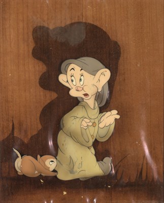 Lot 87 - [ANIMATION ART] Two Disney animation cells for...