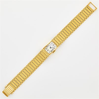 Lot 1032 - Gold Wristwatch, Tiffany & Co.