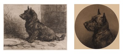 Lot 133 - Herbert Dicksee (1862-1942) WHO GOES THERE?;...