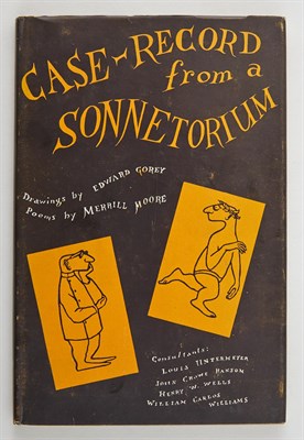 Lot 130 - [GOREY, EDWARD] MOORE, MERRILL. Case-Record...