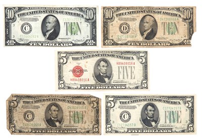 Lot 26 - United States Small Size Bank Note Group Lot...
