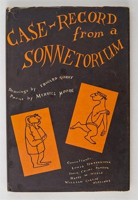 Lot 131 - [GOREY, EDWARD] MOORE, MERRILL. Case-Record...
