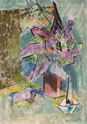 Lot 38 - Karl Knaths American, 1891-1971 Lilacs, 1963...