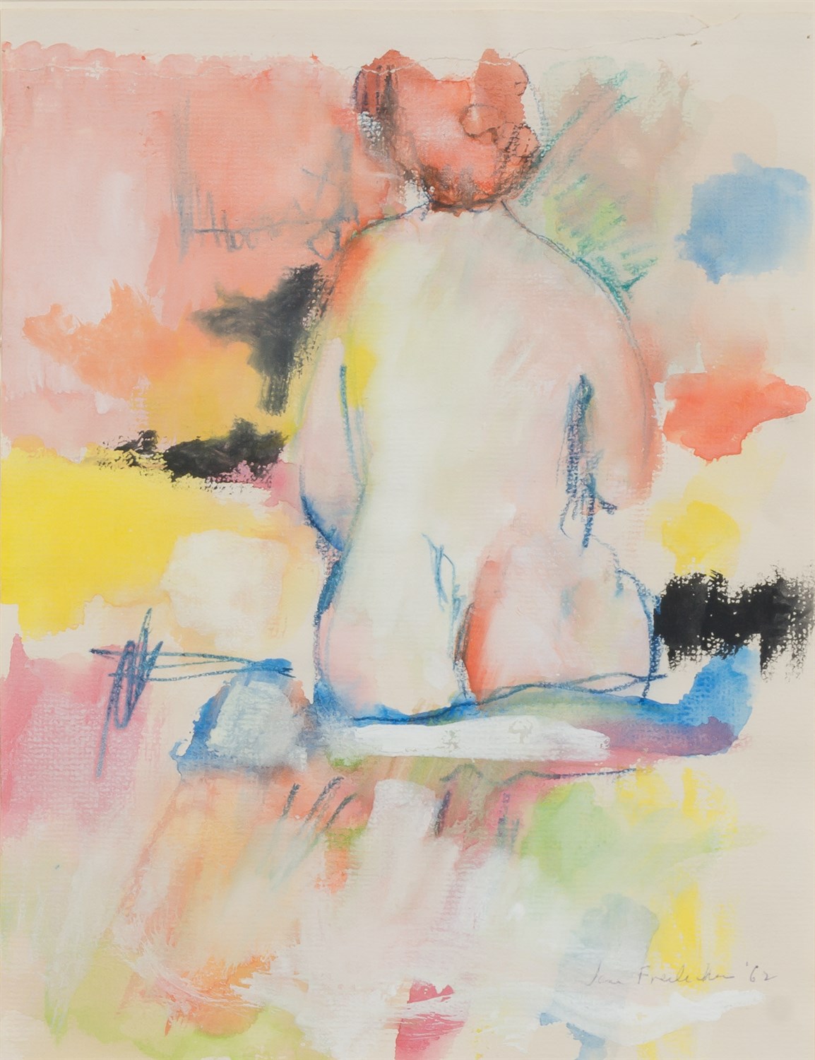 Lot 36 - Jane Freilicher American, 1924-2014 Seated...