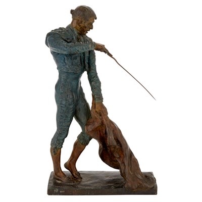 Lot 45 - Malvina Hoffman American, 1887-1966 Matador,...