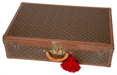 Lot 124 - Louis Vuitton Hard Suitcase Height 32 inches,...