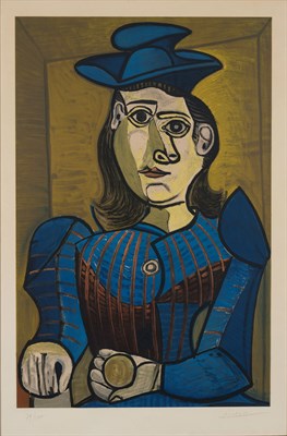 Lot 145 - After Pablo Picasso (1881-1973) FEMME ASSISE...