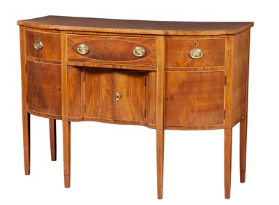 Lot 300 - Federal Inlaid Mahogany Sideboard New York,...