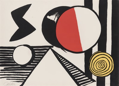 Lot 23 - Alexander Calder (1898-1976) LE S ET LE O...