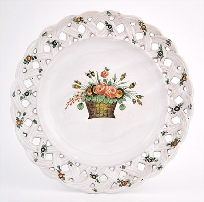 Lot 386 - Set of Ten Italian Maiolica Plates Each center...