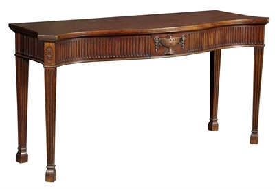 Lot 1117 - George III Style Mahogany Side Table The...