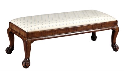 Lot 1094 - George II Walnut Long Bench Possibly Irish,...