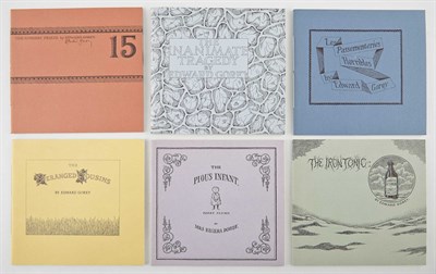 Lot 58 - GOREY, EDWARD Group of six Diogenes reprints...