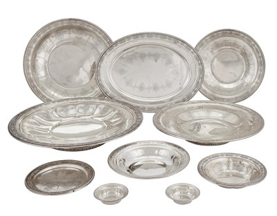 Lot 143 - Towle Sterling Silver Louis XIV Pattern Dinner...