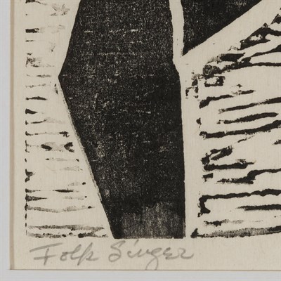 Lot 195 - Hartwell Yeargans (1915-2005) FOLK SINGER...