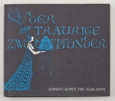 Lot 8 - GOREY, EDWARD The Blue Aspic. New York:...