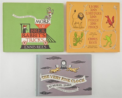 Lot 118 - [GOREY, EDWARD] Group of three children's book'...