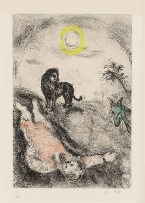 Lot 30 - Marc Chagall (1887-1985) THE PROPHET KILLED BY...