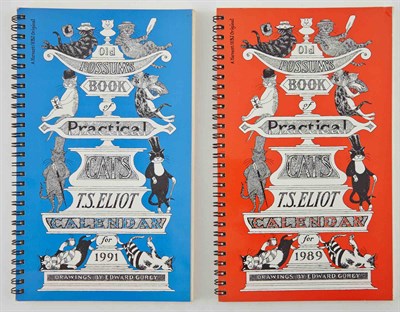 Lot 111 - [GOREY, EDWARD] ELIOT, T. S. Old Possum's Book...