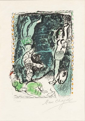 Lot 33 - Marc Chagall (1887-1985) LA PIROUETTE BLEUE...