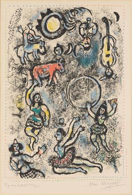 Lot 35 - Marc Chagall (1887-1985) LES SALTIMBANQUES...