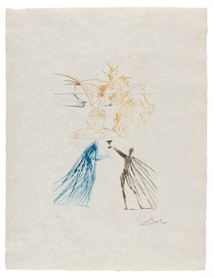 Lot 43 - Salvador Dalí (1904-1989) TRISTAN ET ISEULT...