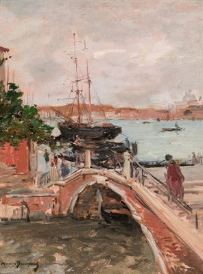 Lot 17 - Maurice Bompard French, 1857-1936 Venice...