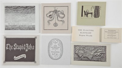 Lot 56 - GOREY, EDWARD Group of eight titles by Edward...