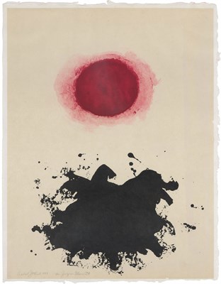 Lot 73 - Adolph Gottlieb (1903-1974) PINK HIGH...