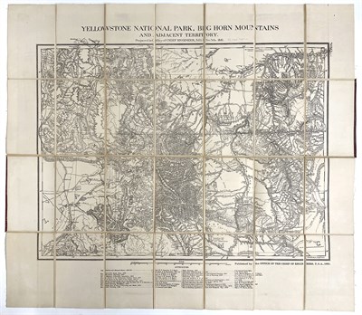 Lot 61 - [YELLOWSTONE] Yellowstone National Park, Big...