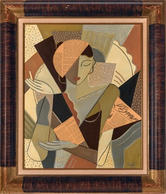Lot 37 - Helene Riedel German, b. 1901 Smoker Signed...