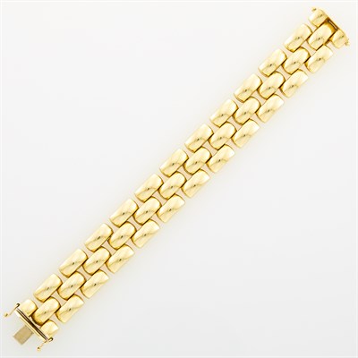 Lot 94 - Gold Link Bracelet