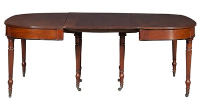 Lot 264 - Federal Mahogany Dining Table First quarter...