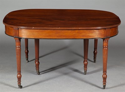 Lot 264 - Federal Mahogany Dining Table First quarter...