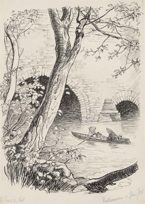 Lot 80 - SHEPARD, ERNEST H. Original drawing ["They got...