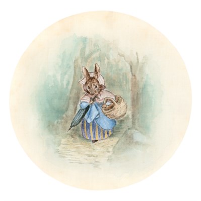 Lot 65 - POTTER, BEATRIX Mrs. Rabbit with Basket and...