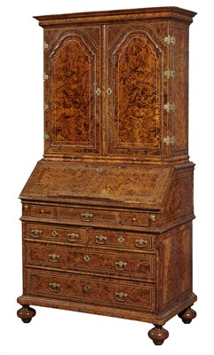 Lot 1149 - Continental Baroque Burr Maple, Walnut,...