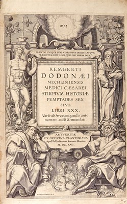 Lot 171 - [HERBAL] DODOENS, REMBERT. Stirpium historiae...
