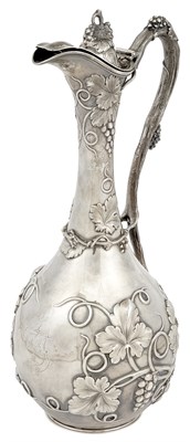 Lot 118 - American Silver Claret Jug Eoff & Shepard,...