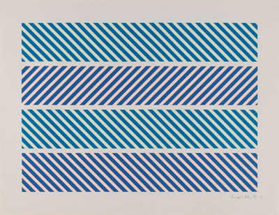 Lot 154 - Bridget Riley (b. 1931) UNTITLED (SCHUBERT 19)...